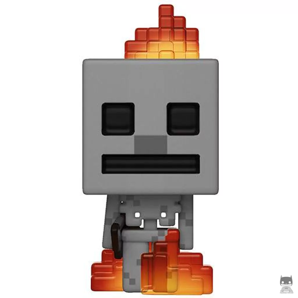 Figura Funko Pop! Esqueleto en llamas (Minecraft)