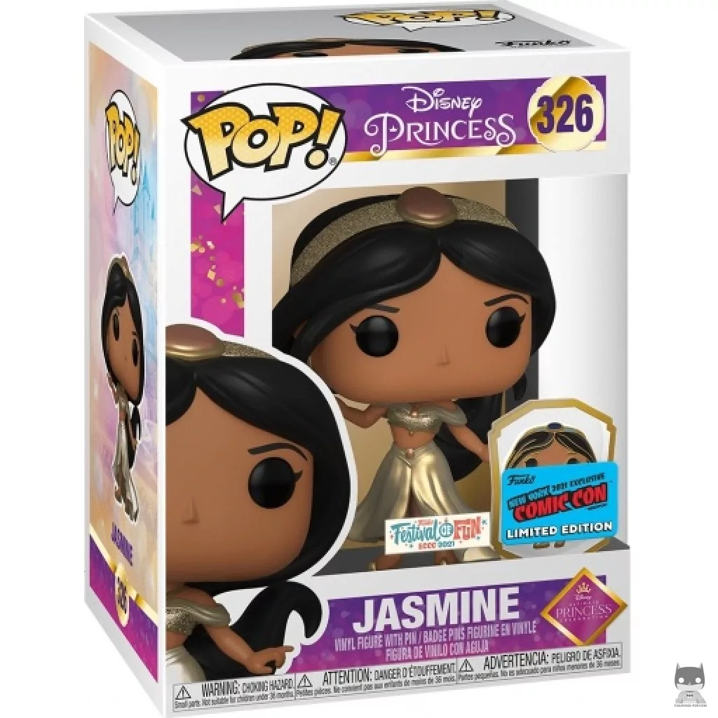 Figura Funko Pop! Jasmine en su caja