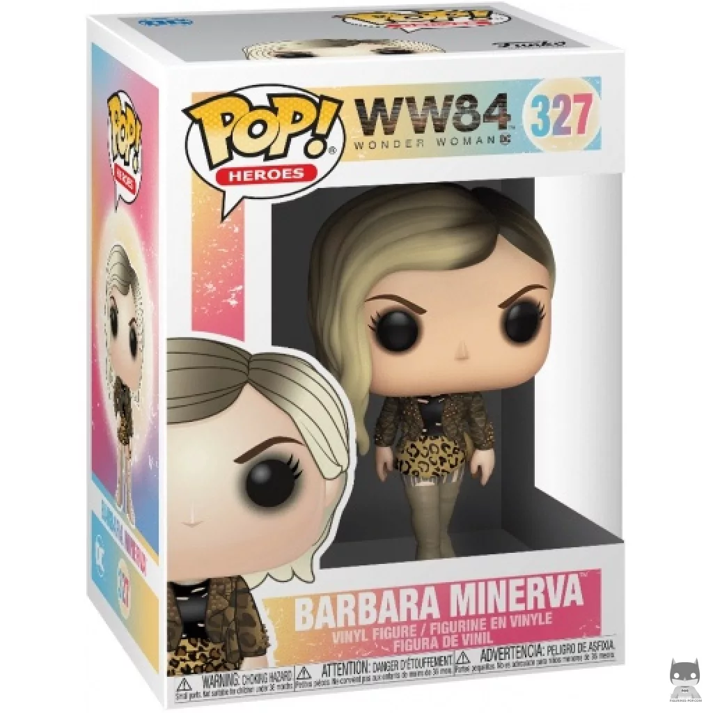 Figura Funko Pop! Barbara Minerva en su caja