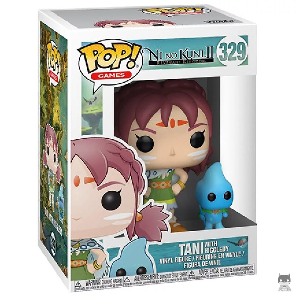 Figura Funko Pop! Tani con Higgledy en su caja