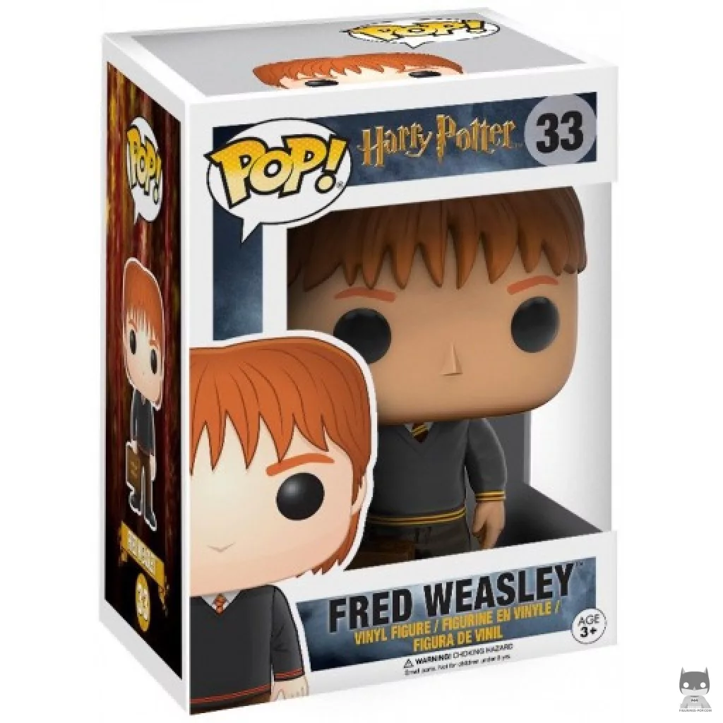Figura Funko Pop! Fred Weasley en su caja