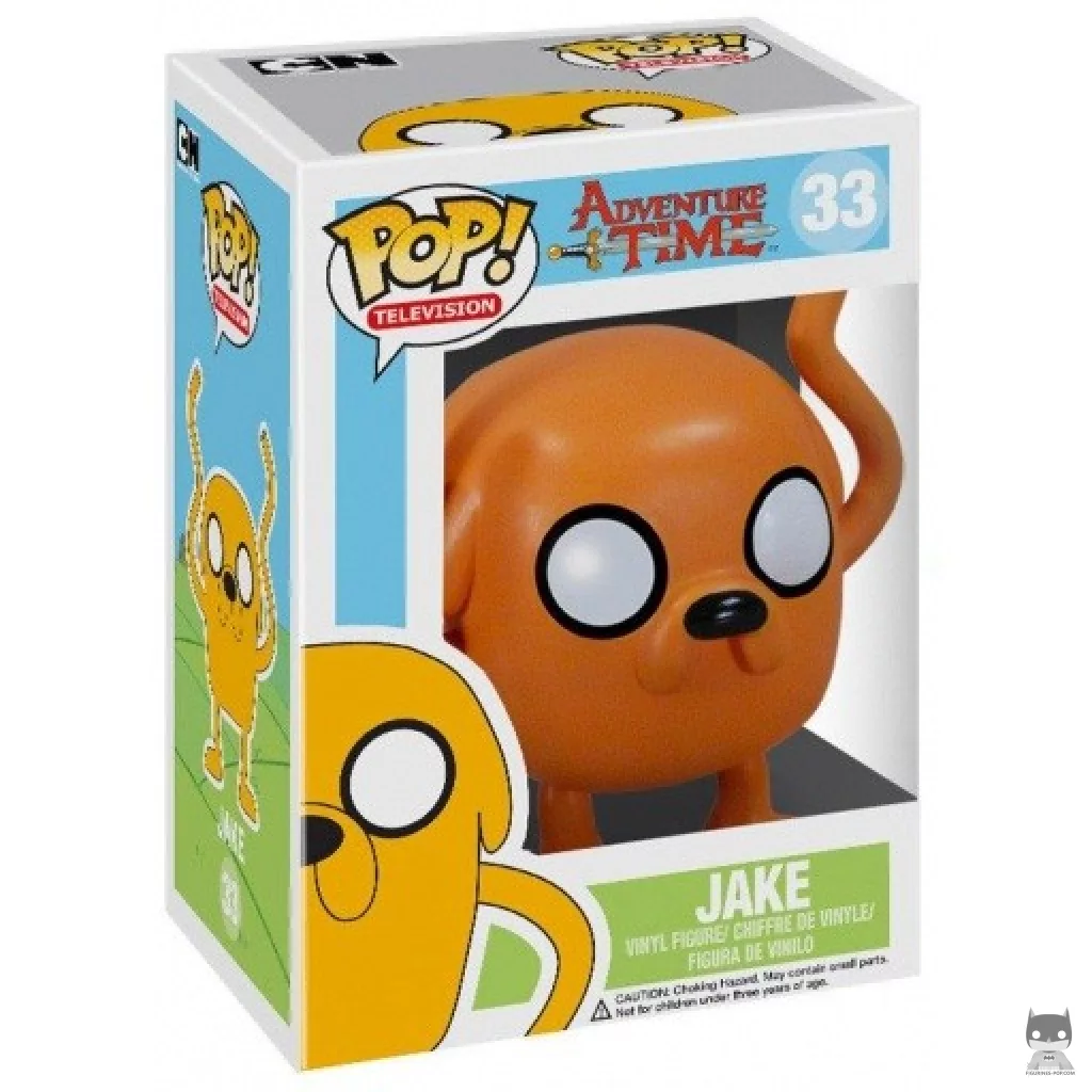 Figura Funko Pop! Jake el Perro en su caja