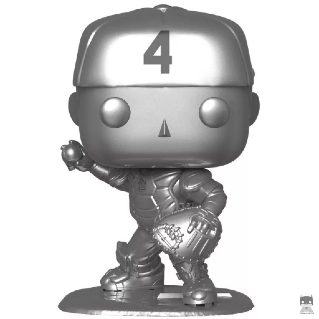 Figura Funko Pop! Yadier Molina (Plateado) en su caja