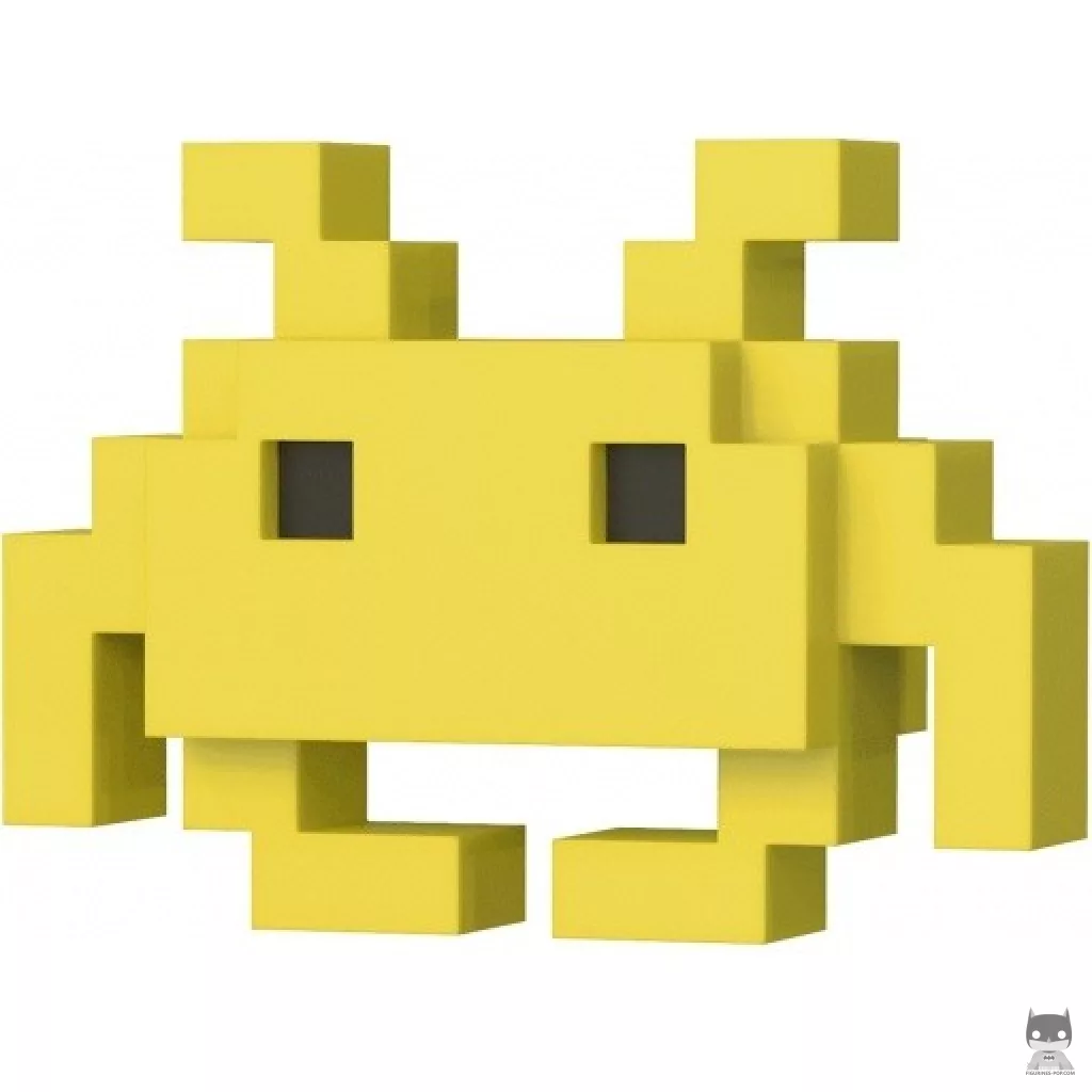 Figura Funko Pop! Medium Invader (Amarillo) (Space Invaders)