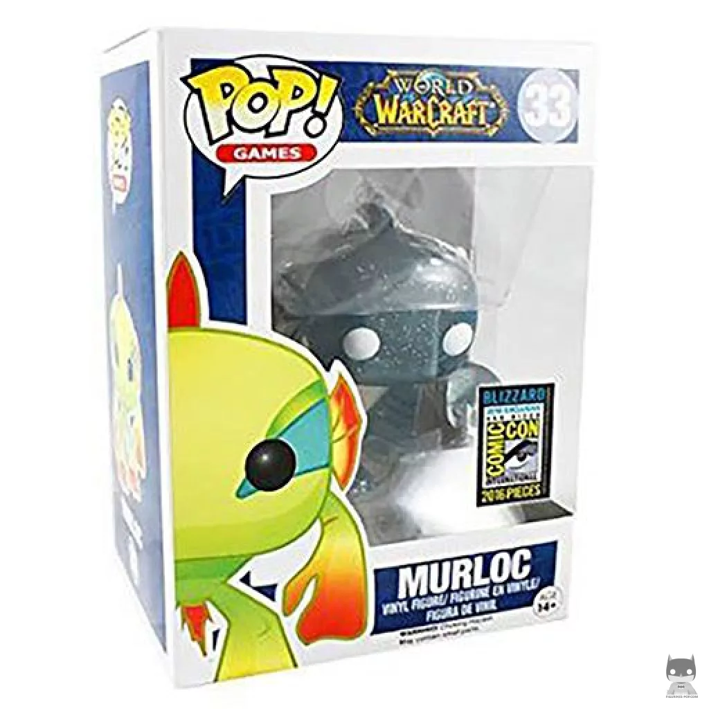 Figura Funko Pop! Murloc (Translúcido) en su caja