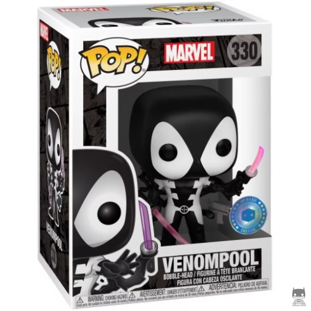 Figura Funko Pop! Venompool en su caja