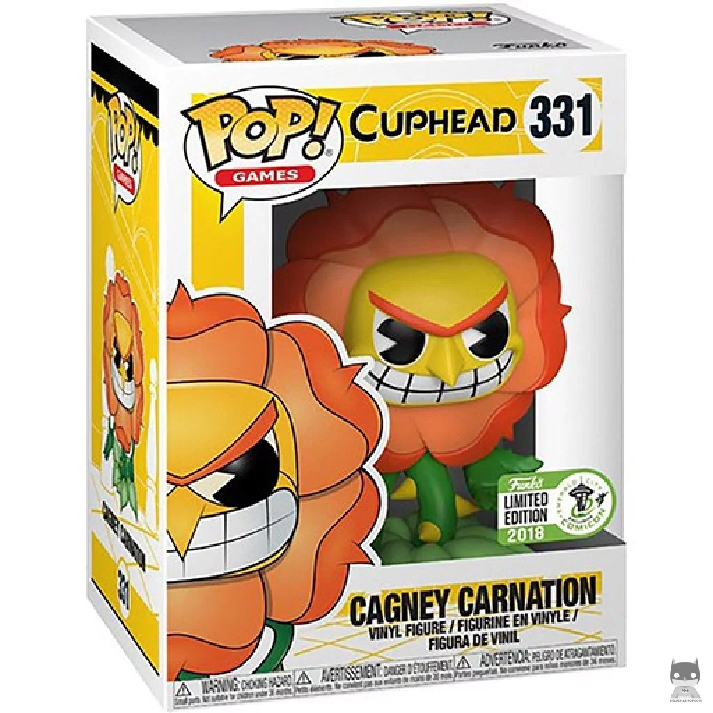 Figura Funko Pop! Cagney Carnation en su caja