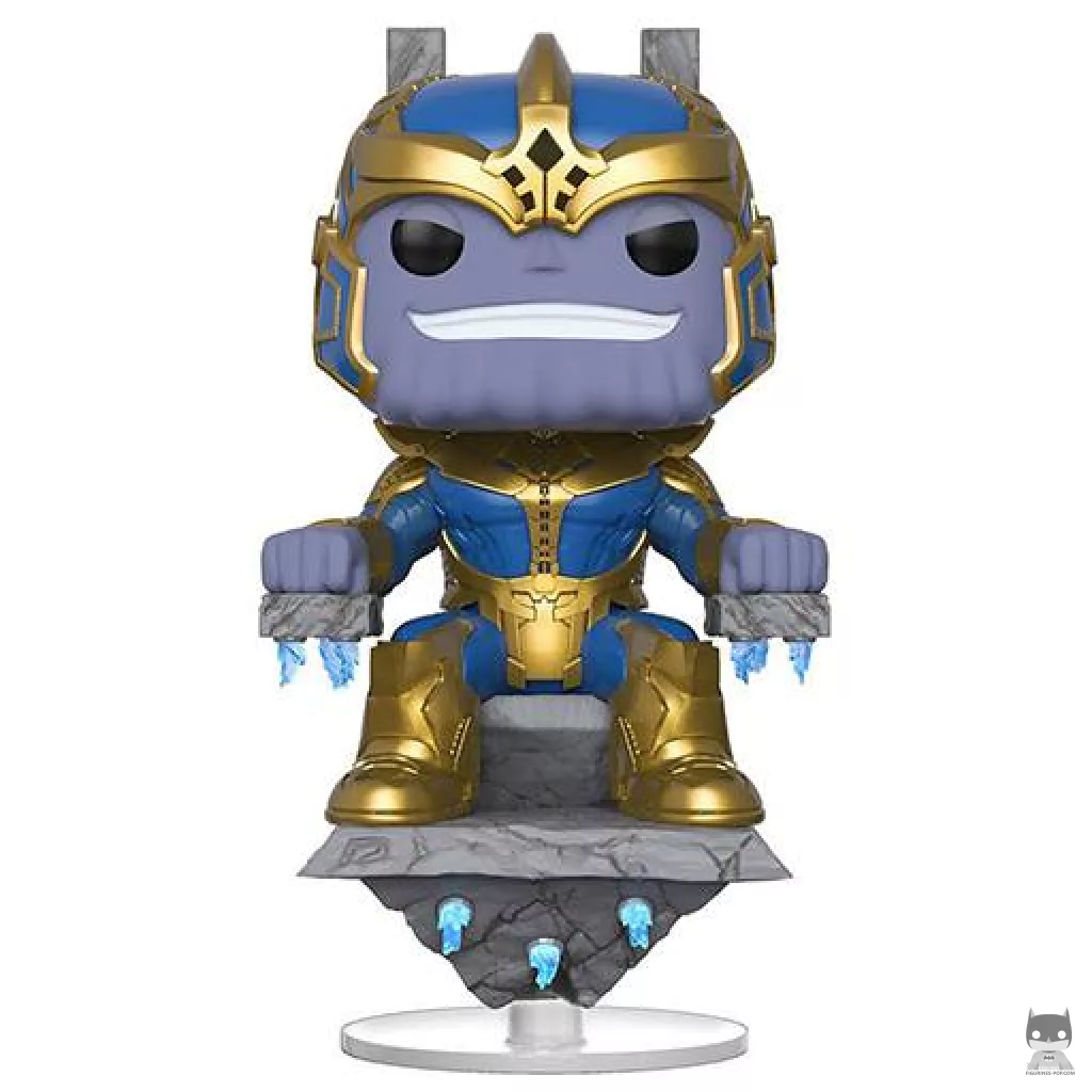 Figura Funko Pop! Thanos con trono (Marvel Studios)