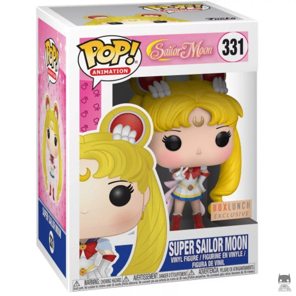 Figura Funko Pop! Super Sailor Moon en su caja