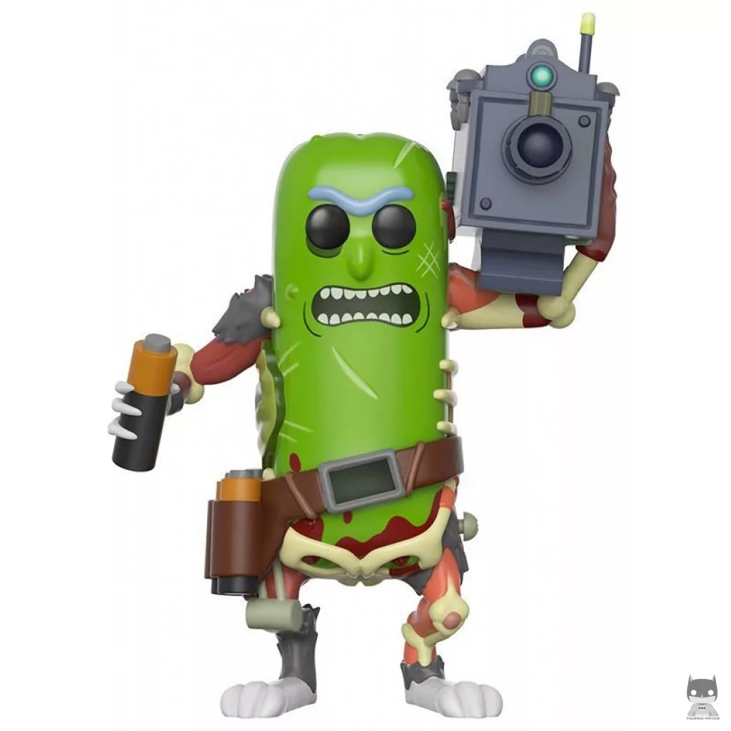 Figura Funko Pop! Pepinillo Rick con láser (Rick y Morty)