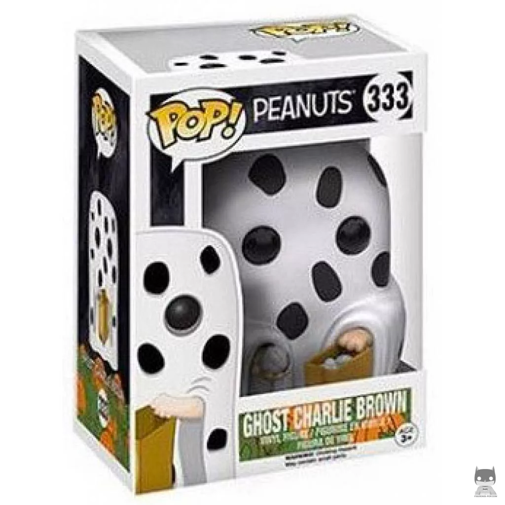 Figura Funko Pop! Charlie Brown fantasma en su caja