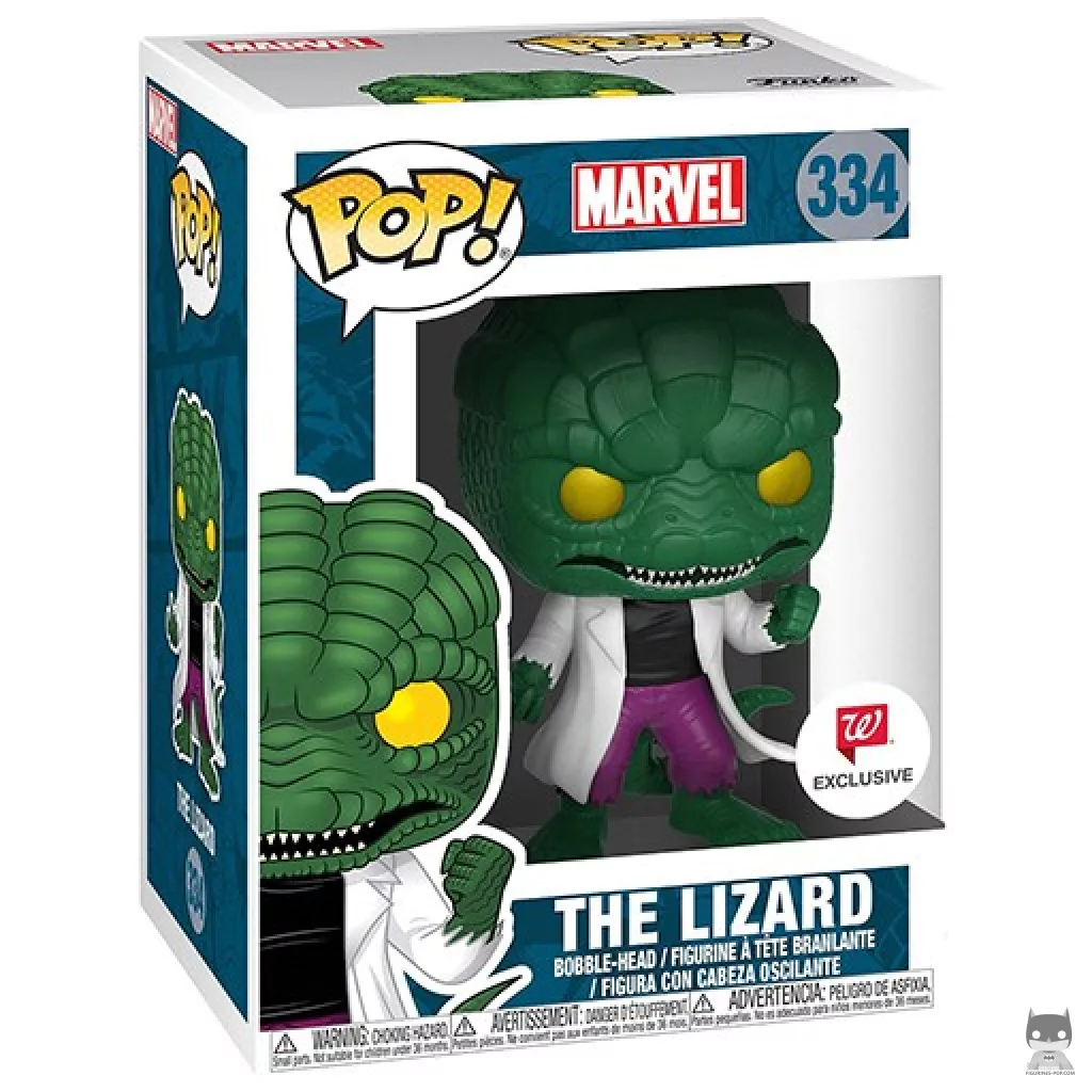 Figura Funko Pop! El Lagarto en su caja