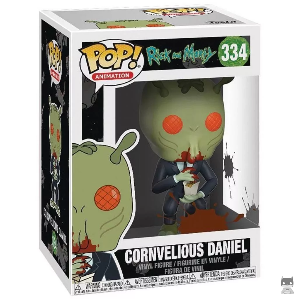 Figura Funko Pop! Cornvelious Daniel en su caja