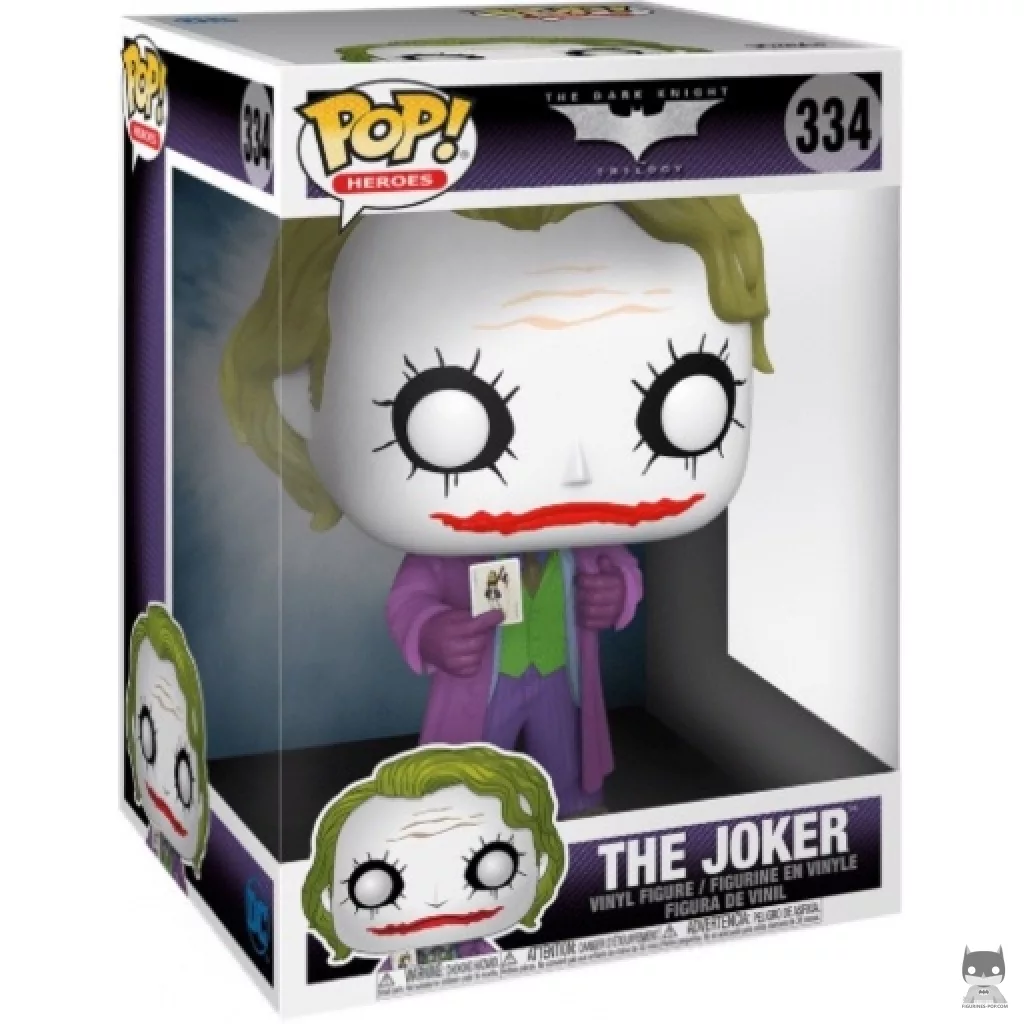Figura Funko Pop! Joker (Supersized) en su caja