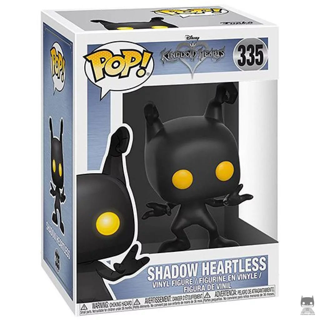 Figura Funko Pop! Sombra Sincorazón en su caja
