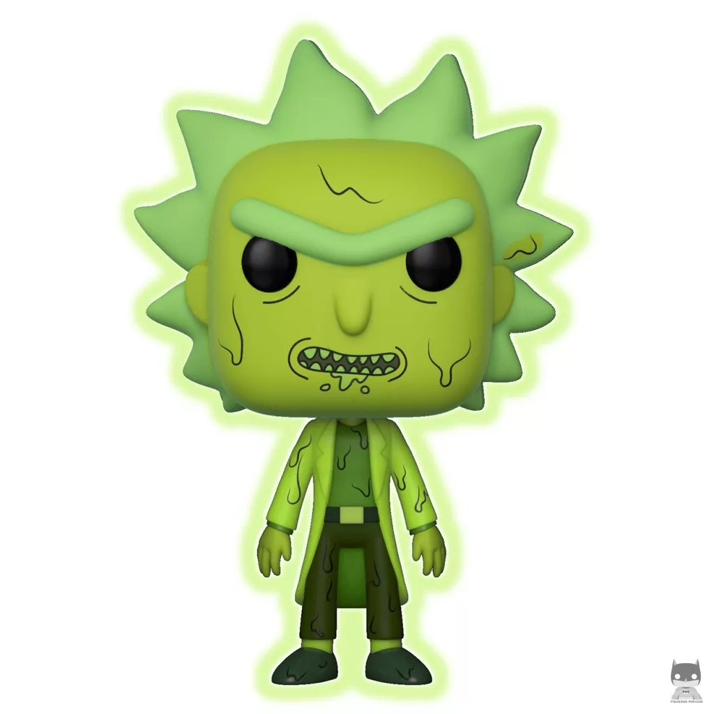 Figura Funko Pop! Rick tóxico (Rick y Morty)