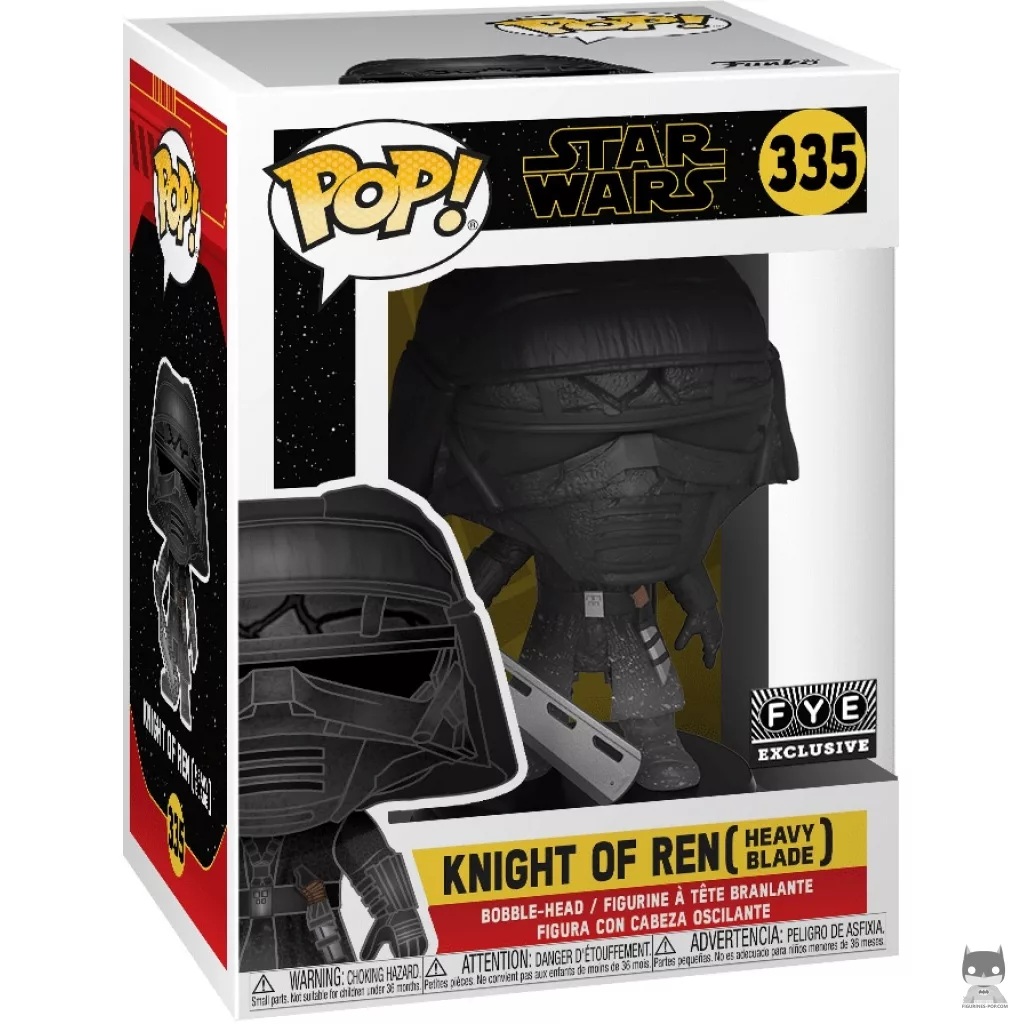 Figura Funko Pop! Caballero de Ren con hoja pesada en su caja
