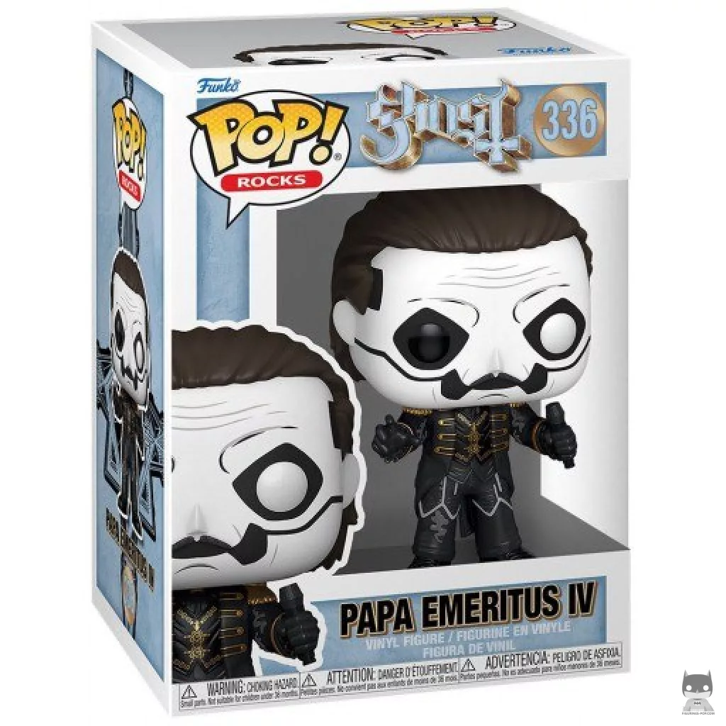 Figura Funko Pop! Papa Emeritus IV en su caja
