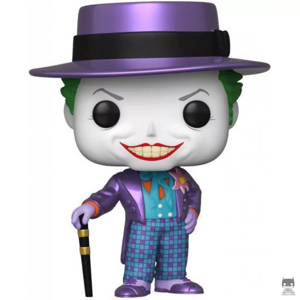 Figura Funko Pop! Joker (Batman 1989) (Metalizado) (Cuadrilogía de Batman)