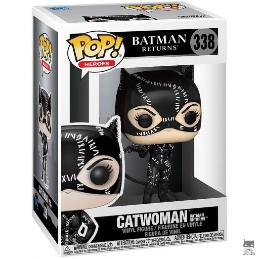 Figura Funko Pop! Catwoman (Batman vuelve) en su caja