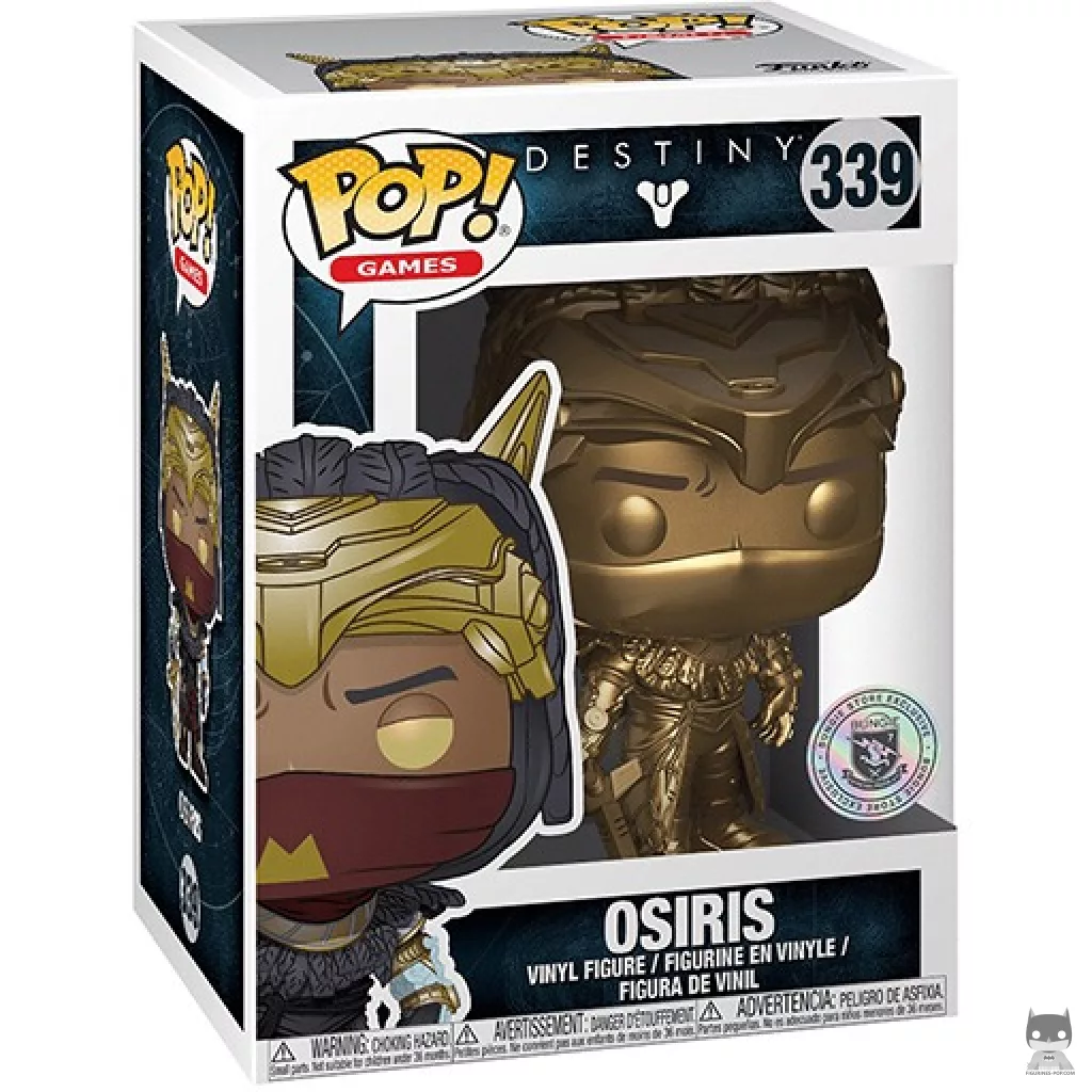 Figura Funko Pop! Osiris (Dorado) en su caja