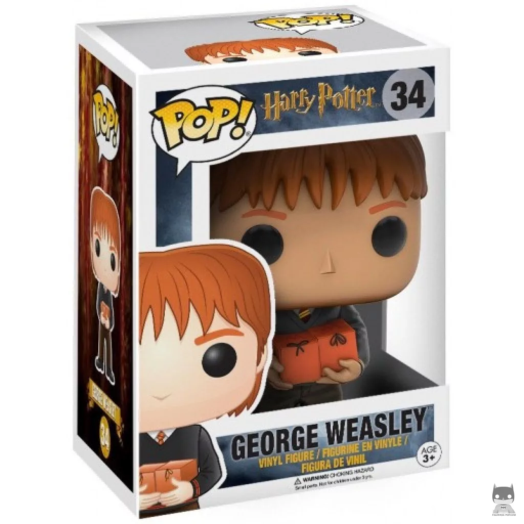 Figura Funko Pop! George Weasley en su caja