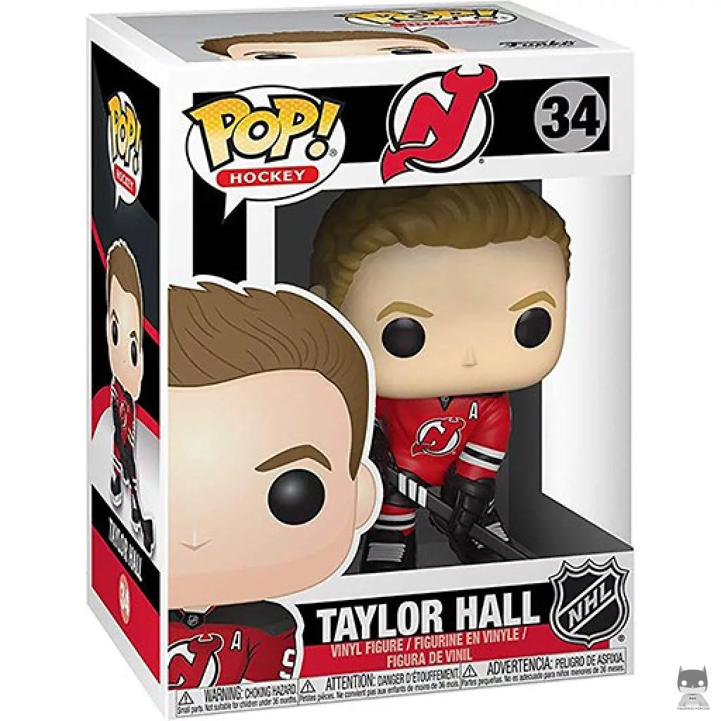 Figura Funko Pop! Taylor Hall en su caja