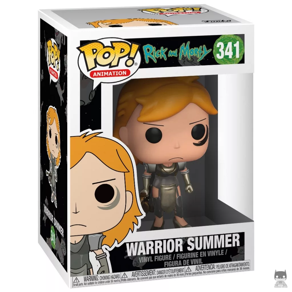 Figura Funko Pop! Summer guerrera en su caja