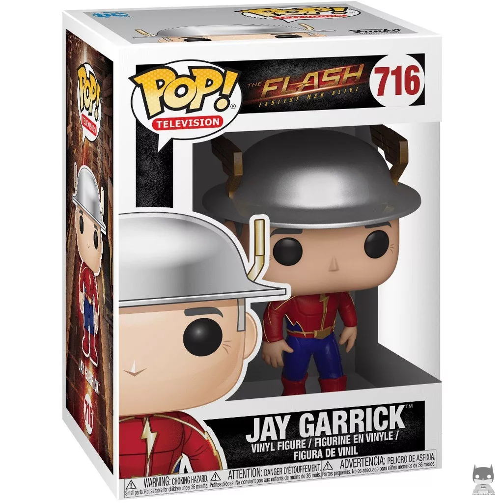 Figura Funko Pop! Jay Garrick en su caja