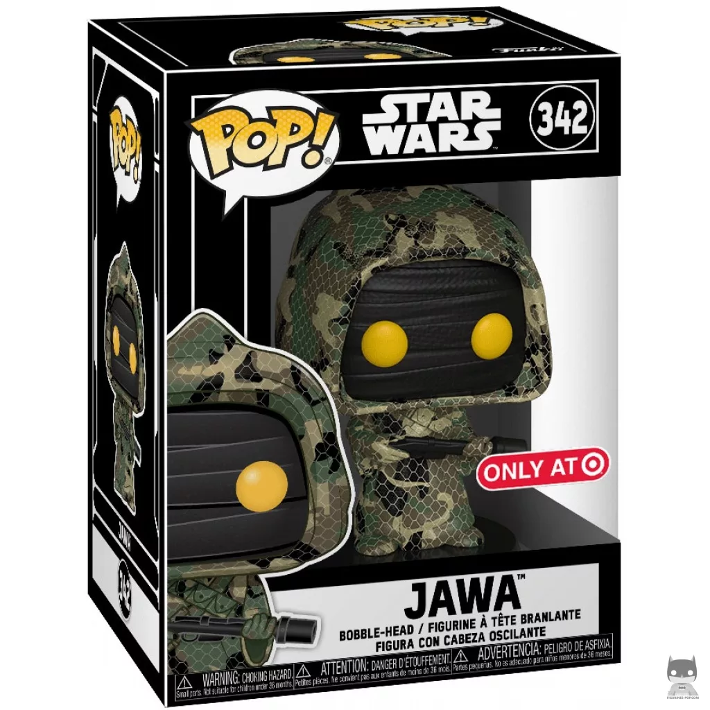 Figura Funko Pop! Jawa en su caja