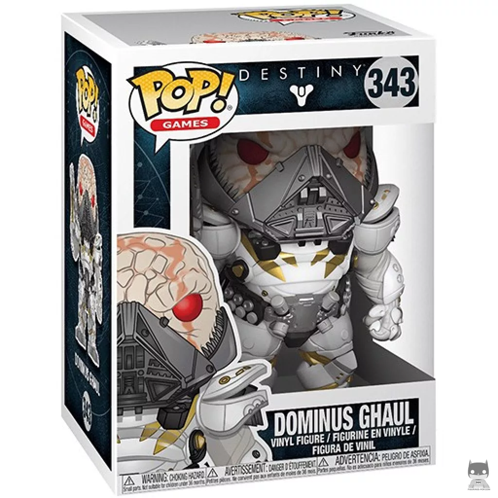 Figura Funko Pop! Dominus Ghaul en su caja