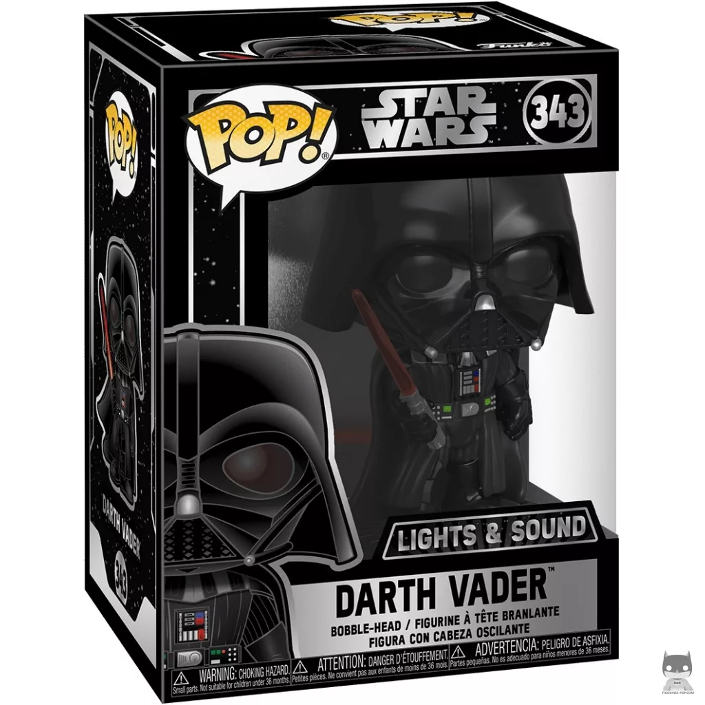 Figura Funko Pop! Darth Vader (Luces y sonido) en su caja