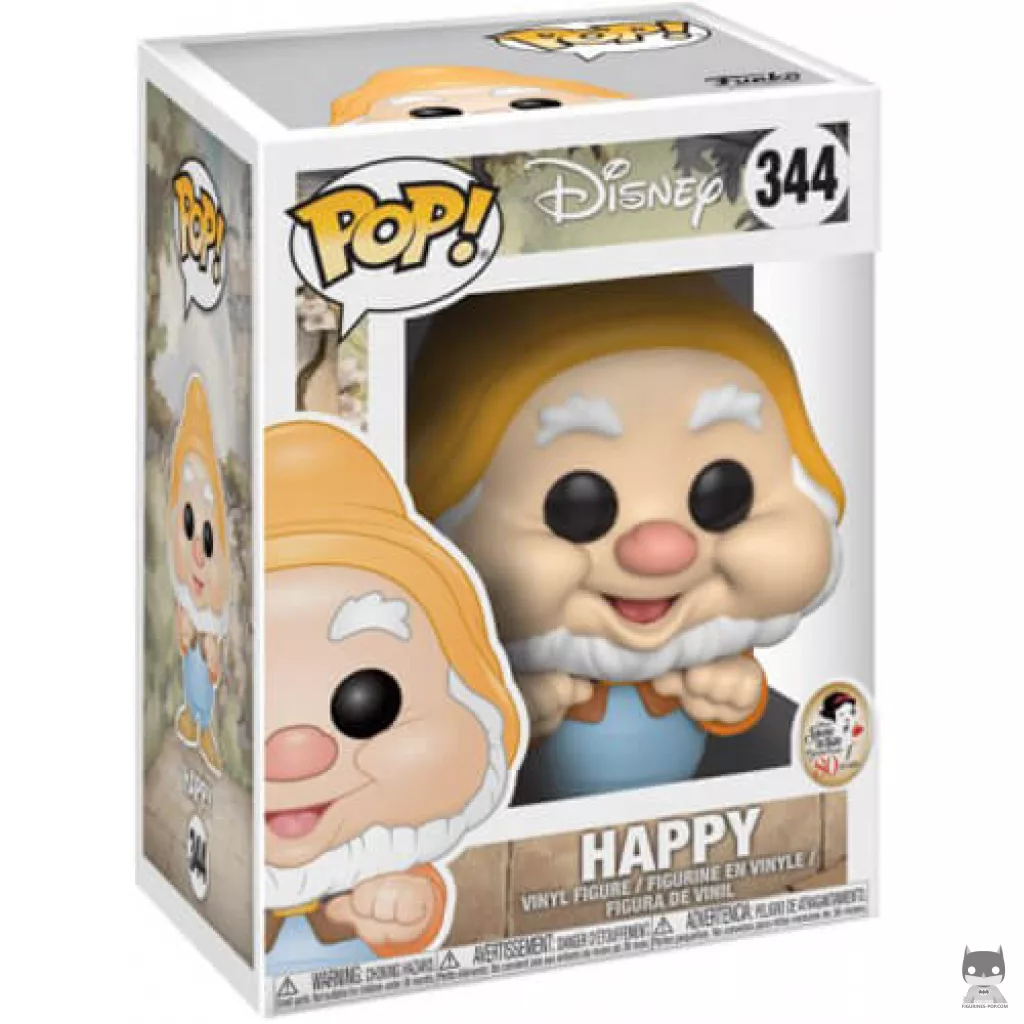 Figura Funko Pop! Feliz en su caja