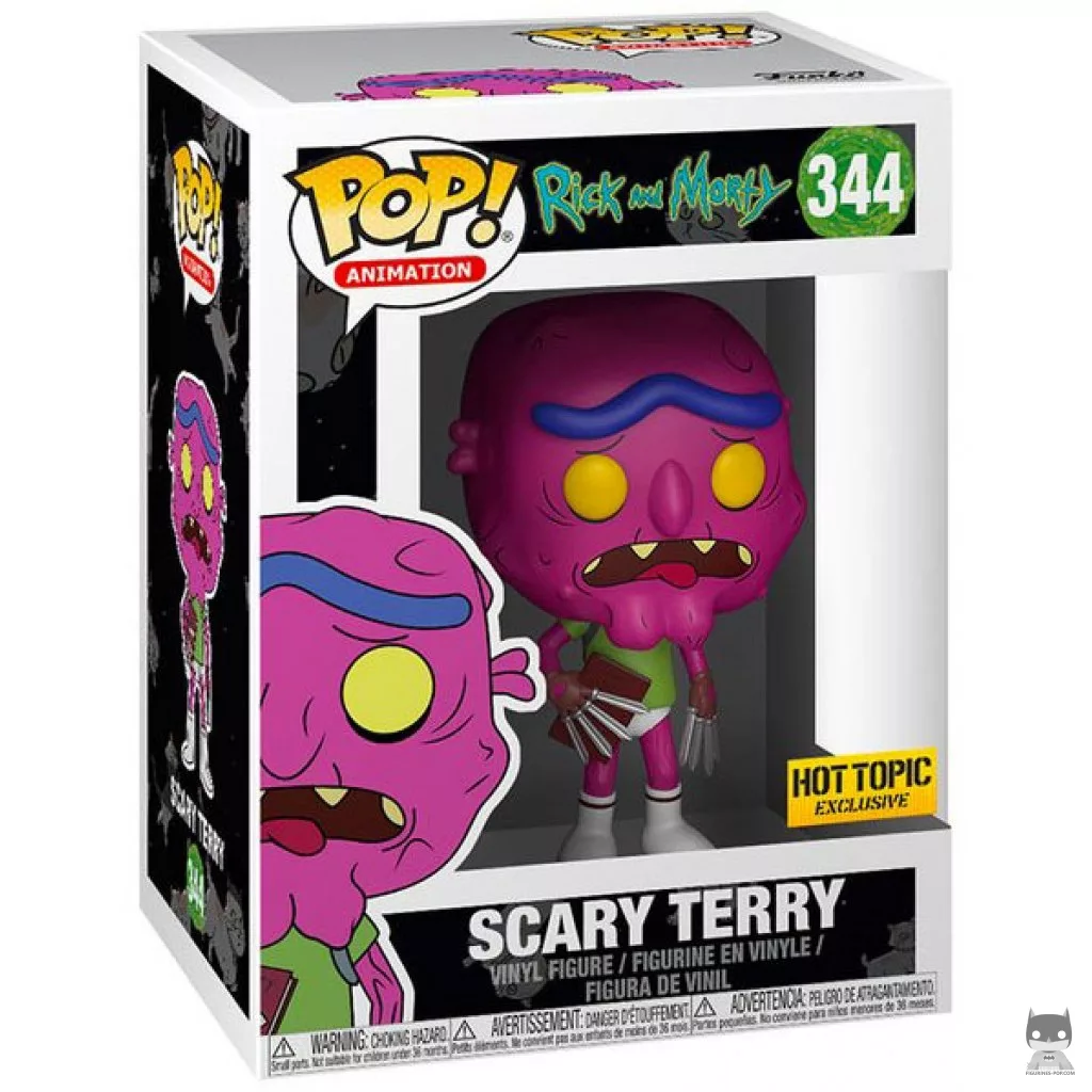Figura Funko Pop! Scary Terry sin pantalones en su caja