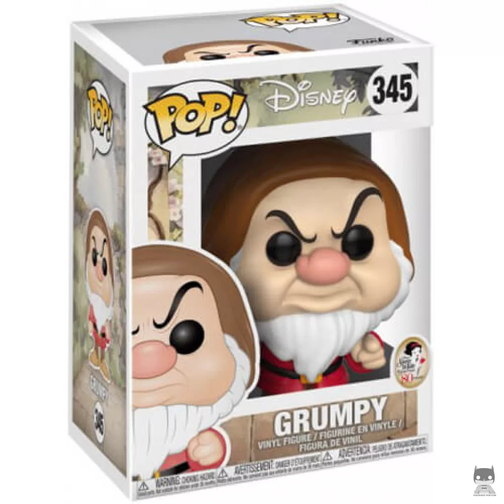 Figura Funko Pop! Gruñón en su caja