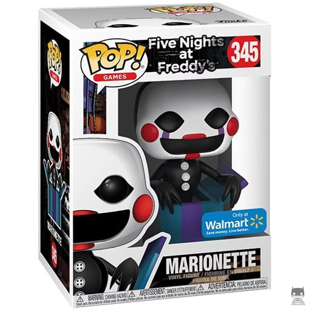 Figura Funko Pop! Marionette en su caja