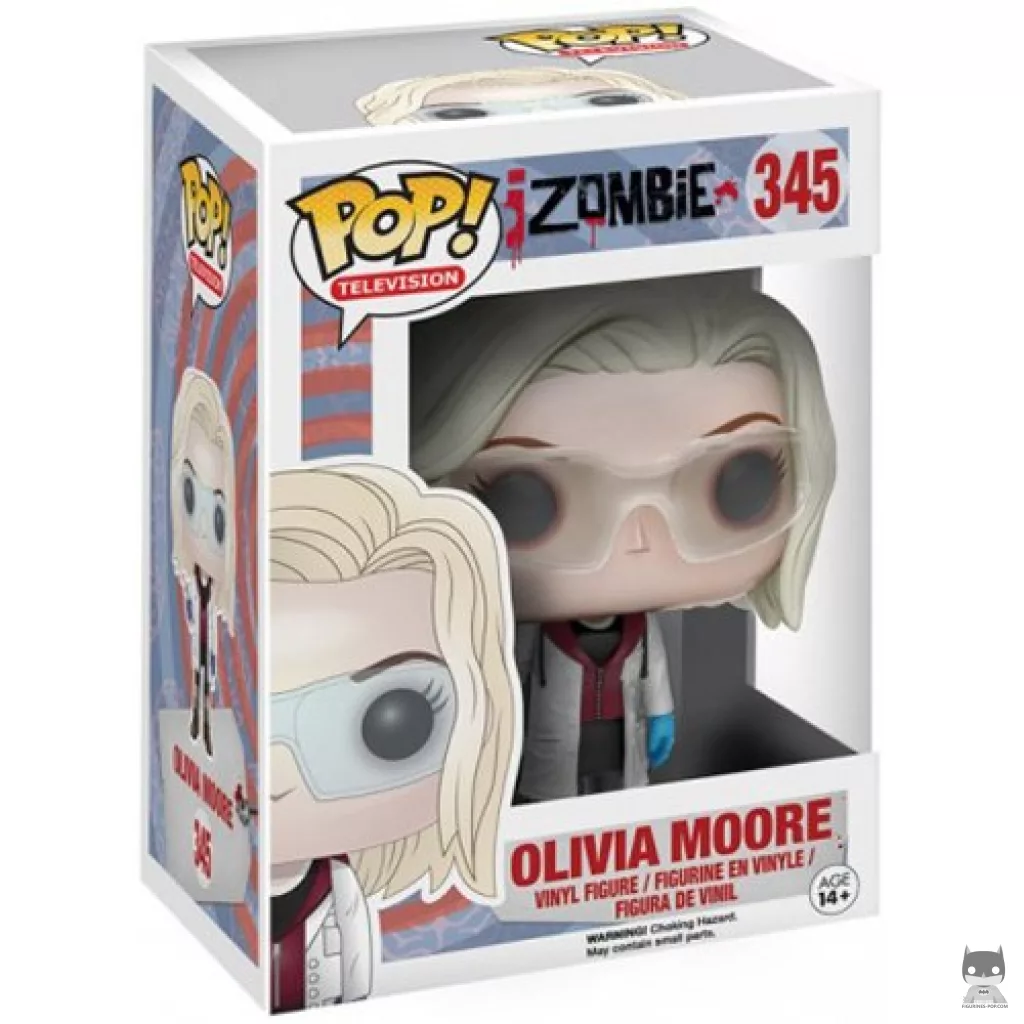 Figura Funko Pop! Olivia Moore (con gafas) en su caja