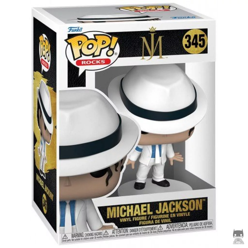 Figura Funko Pop! Michael Jackson (Smooth Criminal) en su caja
