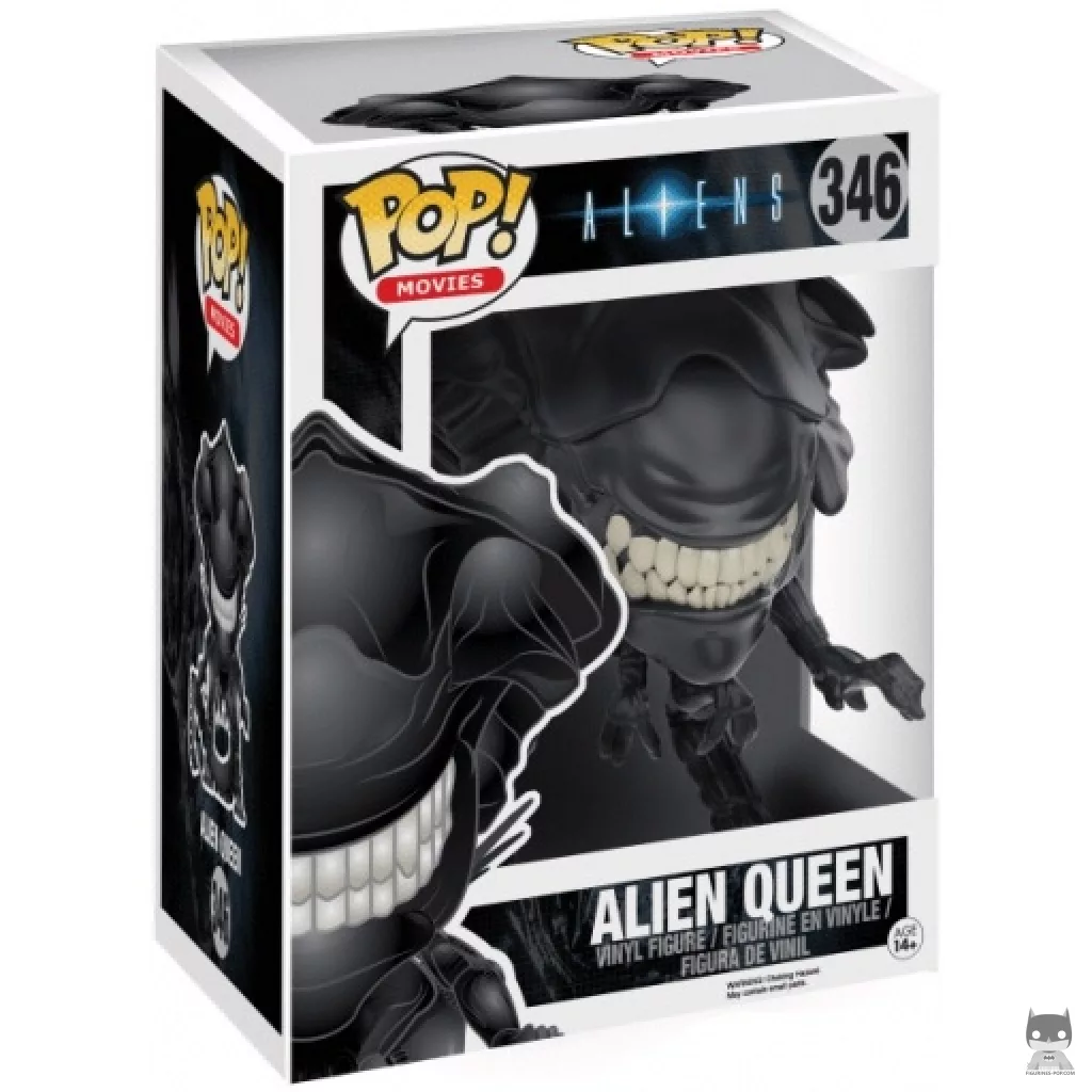 Figura Funko Pop! Reina Alien (Supersized) en su caja