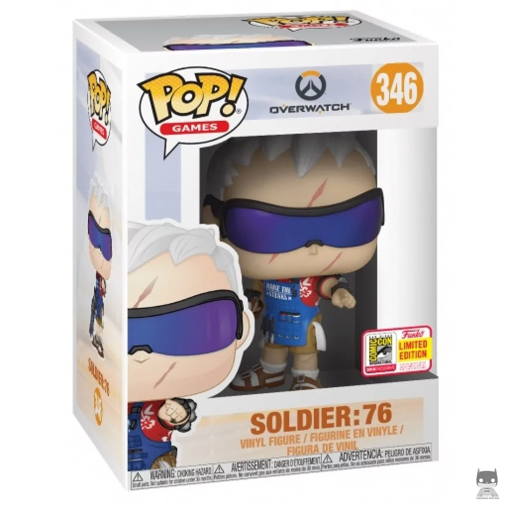Figura Funko Pop! Soldado: 76 (Aspecto Grillmaster 76) en su caja