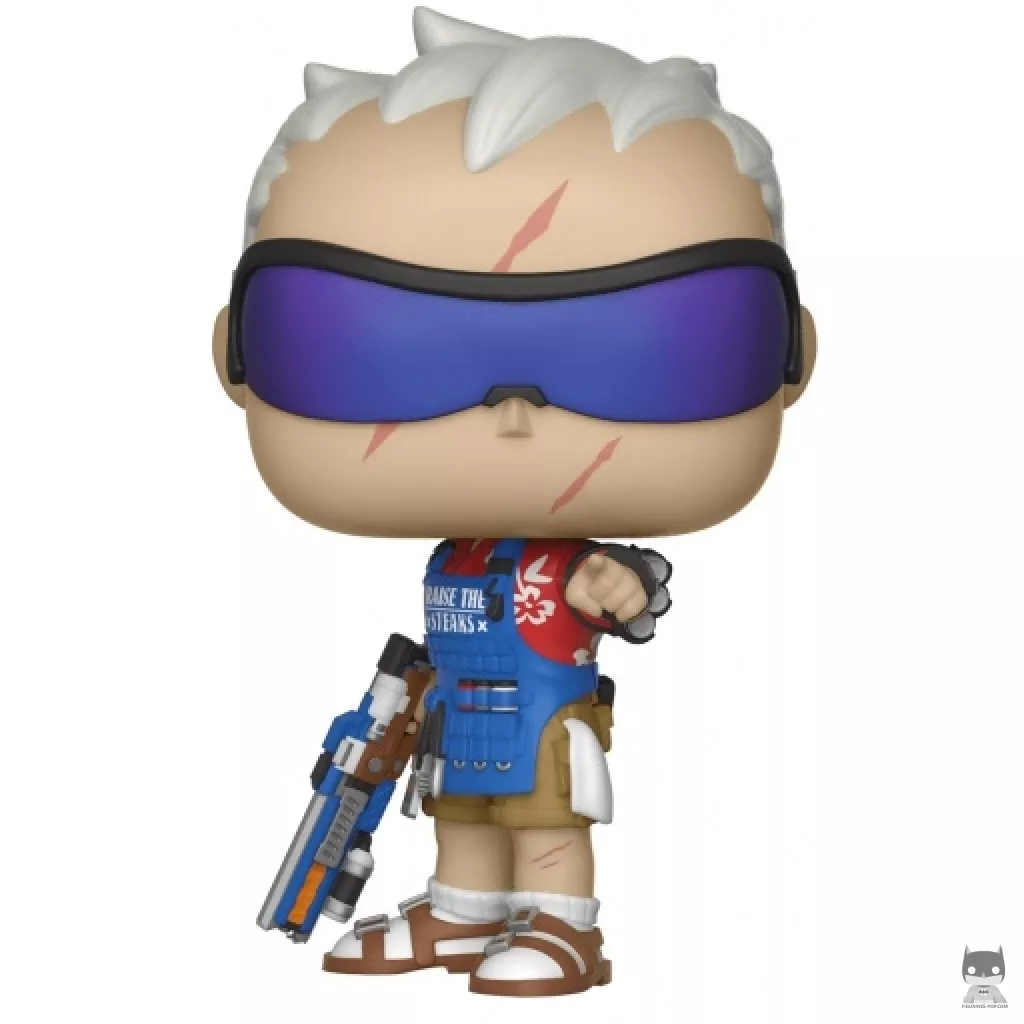 Figura Funko Pop! Soldado: 76 (Aspecto Grillmaster 76) (Overwatch)