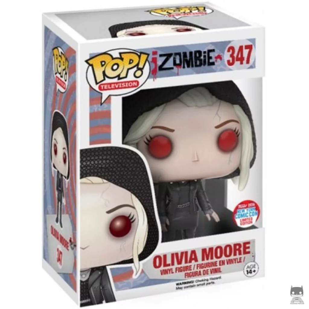 Figura Funko Pop! Olivia Moore (Modo zombi) en su caja