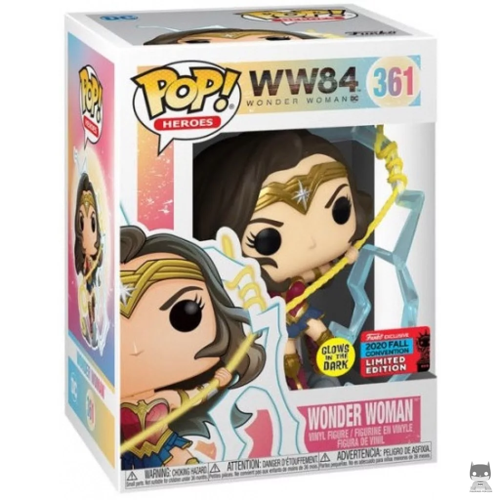 Figura Funko Pop! Wonder Woman en su caja