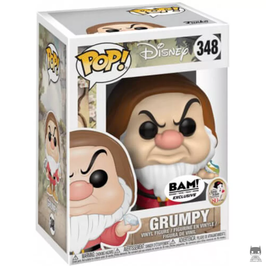 Figura Funko Pop! Gruñón en su caja