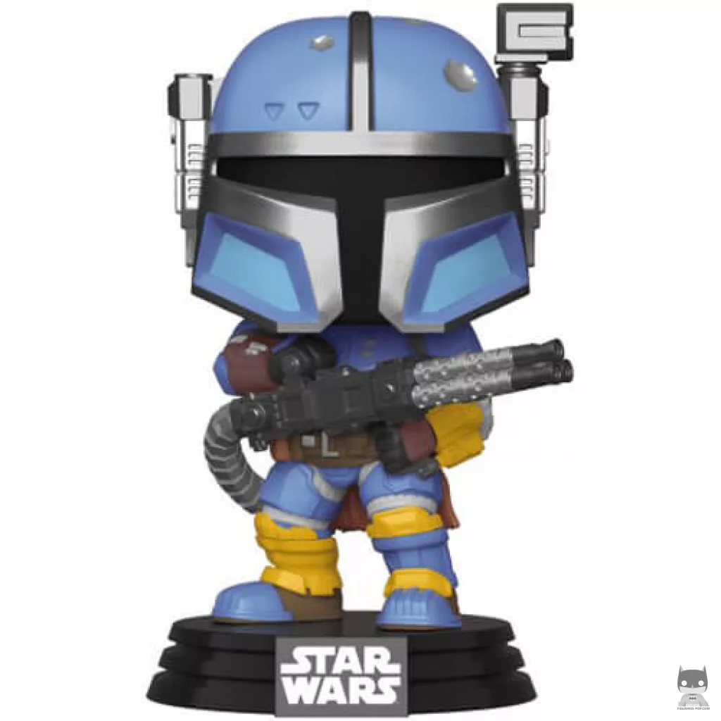 Figura Funko Pop! Mandaloriano de infantería pesada (The Mandalorian (Star Wars))