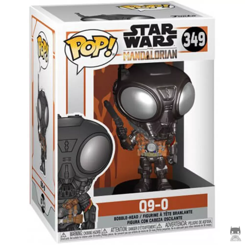 Figura Funko Pop! Q9-0 en su caja