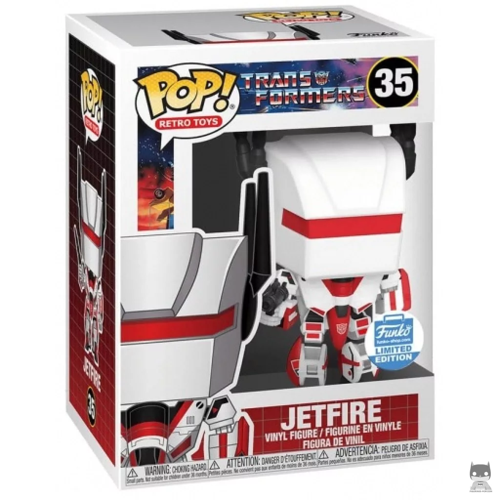 Figura Funko Pop! Jetfire en su caja