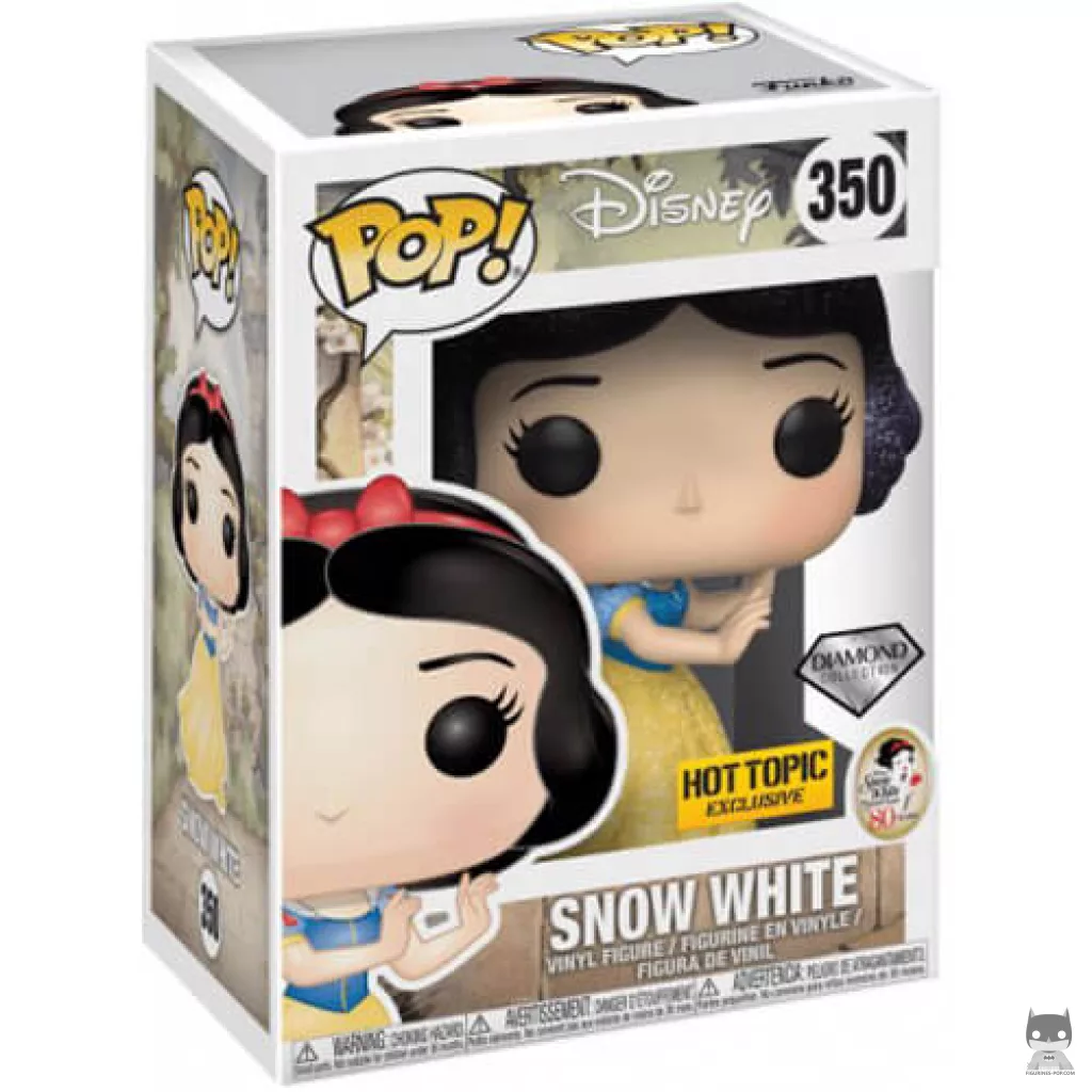 Figura Funko Pop! Blancanieves (Purpurina) en su caja