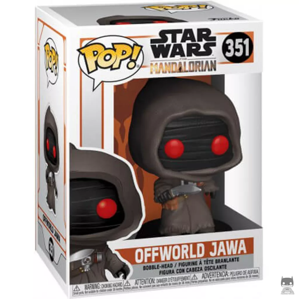 Figura Funko Pop! Jawa de otro mundo en su caja