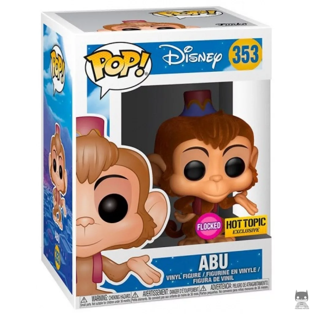 Figura Funko Pop! Abu (Flocado) en su caja